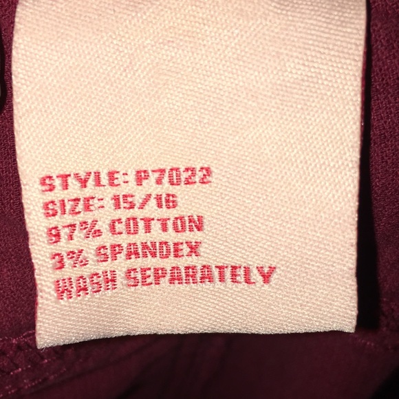 Boutique Burgundy Corduroy Flare Jeans - Picture 11 of 11